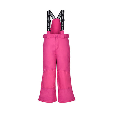 Kamik Kids' Harper Bib Snow Pants w/Removable Suspenders Pink